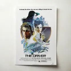 The Driver (1978) Fine Art Movie Poster