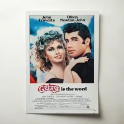 Grease (1978) Fine Art Movie Poster