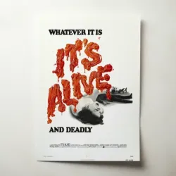 It's Alive (1974) Fine Art Movie Poster