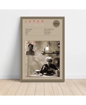 Japan – Tin Drum Fine Art Album Poster Wall Art