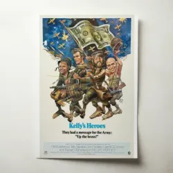 Kelly's Heroes (1970) Fine Art Movie Poster