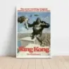 King Kong (1976) Fine Art Movie Poster