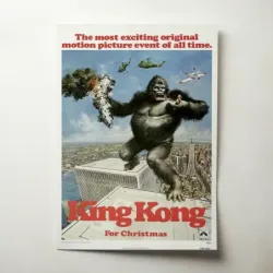King Kong (1976) Fine Art Movie Poster