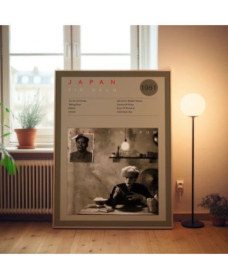 Japan – Tin Drum Fine Art Album Poster Wall Art