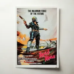 Mad Max (1979) Fine Art Movie Poster
