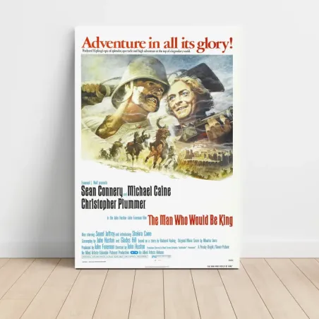 The Man Who Would Be King (1975) Fine Art Movie Poster