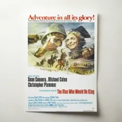 The Man Who Would Be King (1975) Fine Art Movie Poster