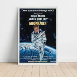 Moonraker (1979) Fine Art Movie Poster