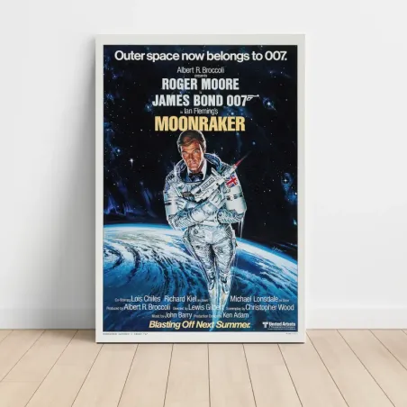 Moonraker (1979) Fine Art Movie Poster