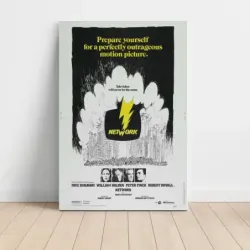 Network (1976) Fine Art Movie Poster