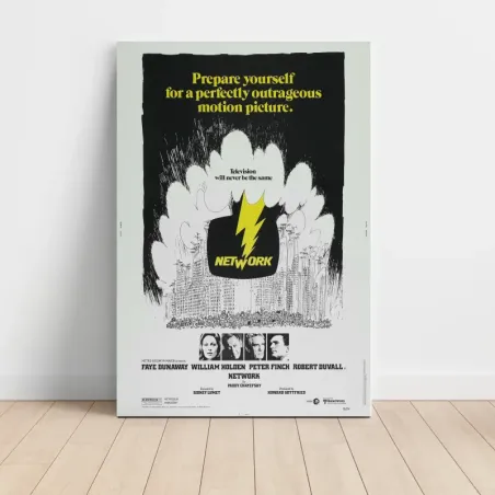 Network (1976) Fine Art Movie Poster