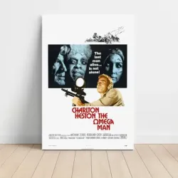 The Omega Man (1971) Fine Art Movie Poster