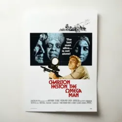 The Omega Man (1971) Fine Art Movie Poster