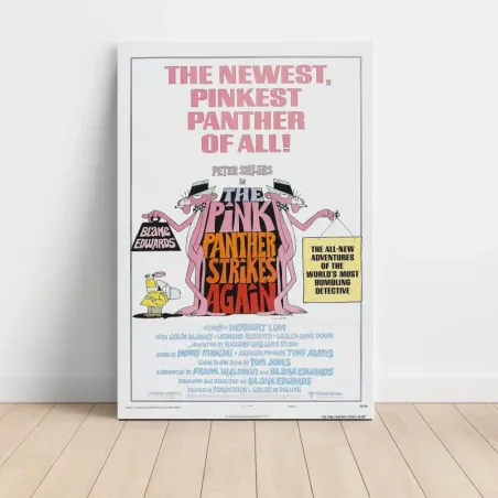 The Pink Panther Strikes Again (1976) Fine Art Movie Poster