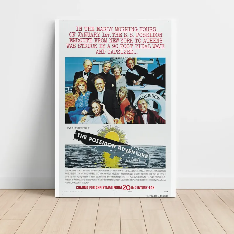 The Poseidon Adventure (1972) Fine Art Movie Poster