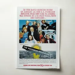 The Poseidon Adventure (1972) Fine Art Movie Poster