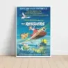 The Rescuers (1977) Fine Art Movie Poster