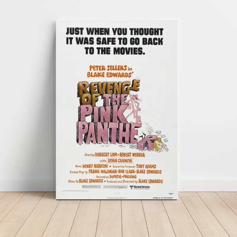 Revenge of the Pink Panther (1978) Fine Art Movie Poster