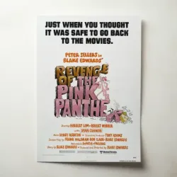 Revenge of the Pink Panther (1978) Fine Art Movie Poster