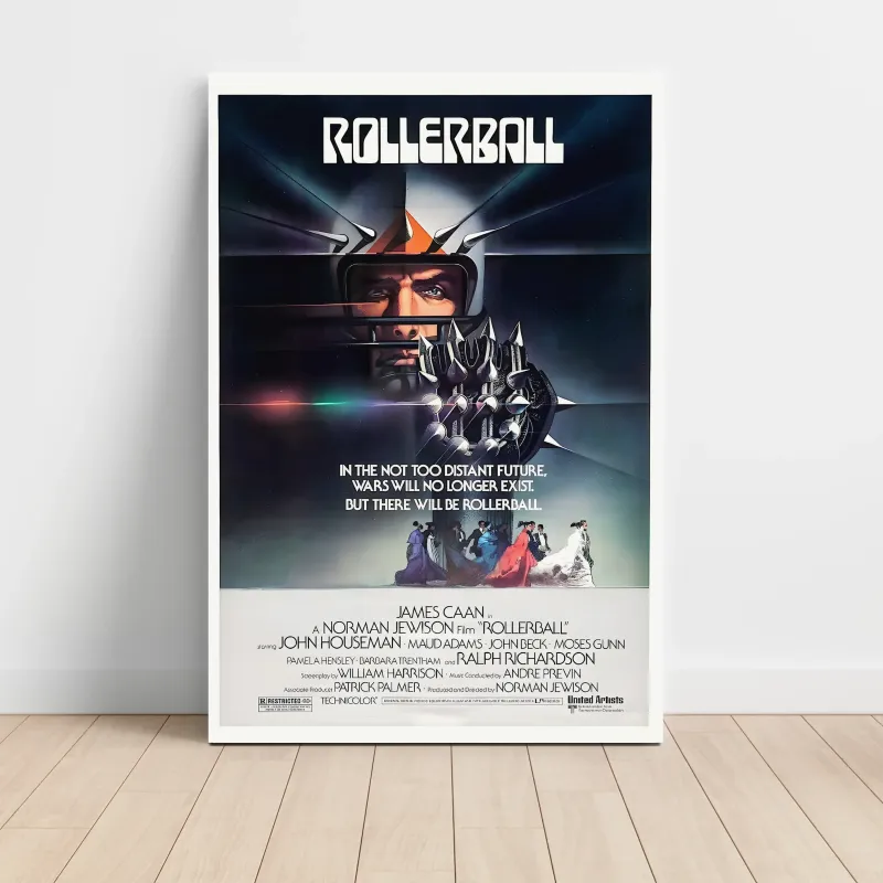 Rollerball (1975) Fine Art Movie Poster