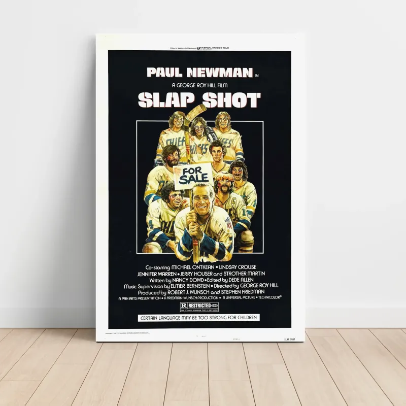 Slap Shot (1977) Fine Art Movie Poster