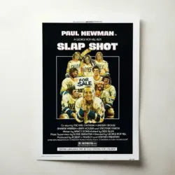 Slap Shot (1977) Fine Art Movie Poster