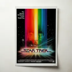Star Trek: The Motion Picture (1979) Fine Art Movie Poster