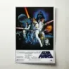 Star Wars (1977) Fine Art Movie Poster (Design 3)
