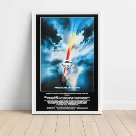 Superman (1978) Fine Art Movie Poster