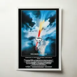 Superman (1978) Fine Art Movie Poster