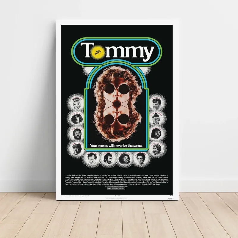 Tommy (1975) Fine Art Movie Poster