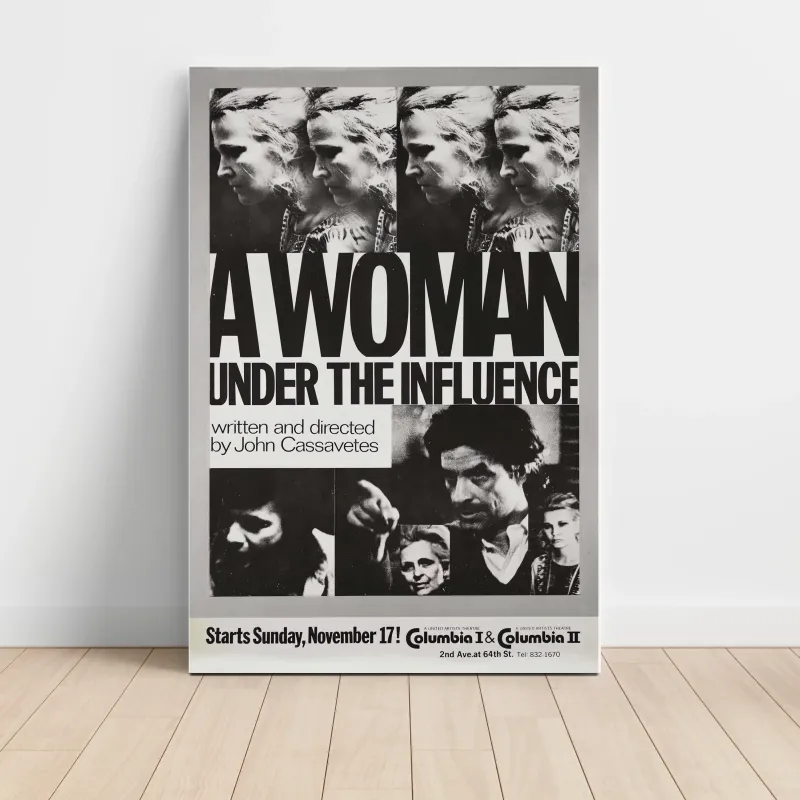 A Woman Under the Influence (1974) Fine Art Movie Poster