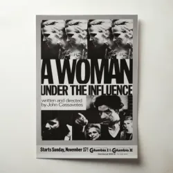 A Woman Under the Influence (1974) Fine Art Movie Poster