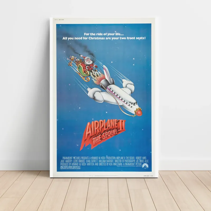 Airplane II: The Sequel (1982) Fine Art Movie Poster