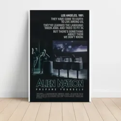 Alien Nation (1988) Fine Art Movie Poster