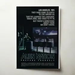 Alien Nation (1988) Fine Art Movie Poster