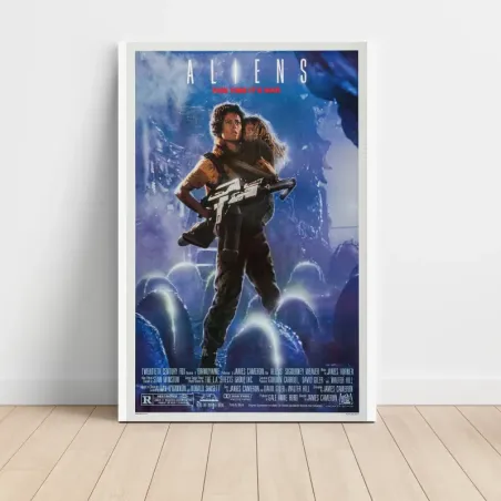 Aliens (1986) Fine Art Movie Poster