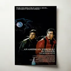An American Werewolf in London (1981) Fine Art Movie Poster