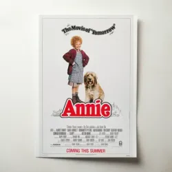 Annie (1982) Fine Art Movie Poster