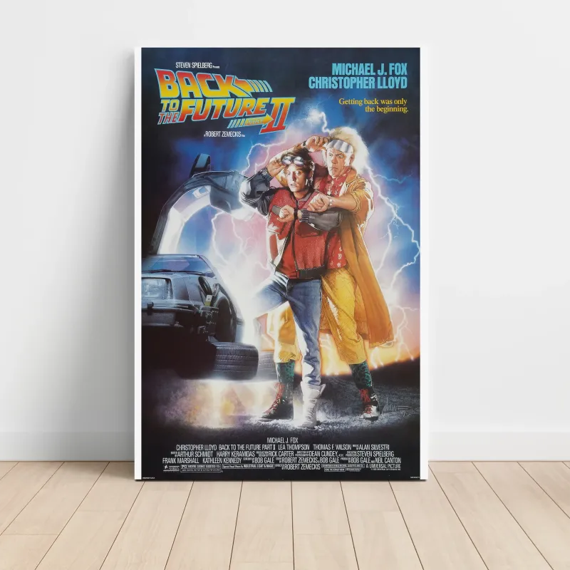 Back to the Future Part II (1989) Fine Art Movie Poster