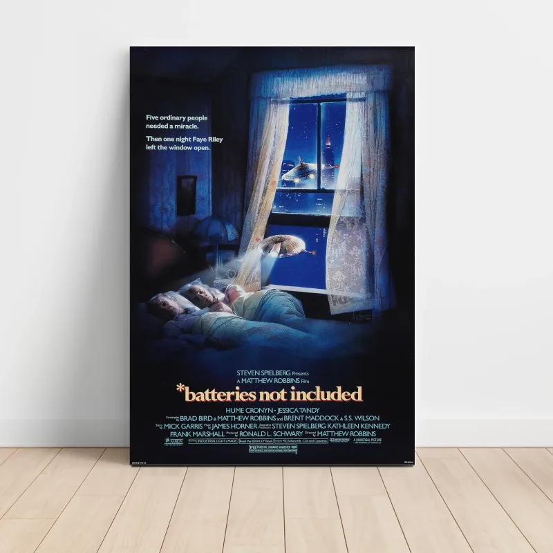 *batteries not included (1987) Fine Art Movie Poster