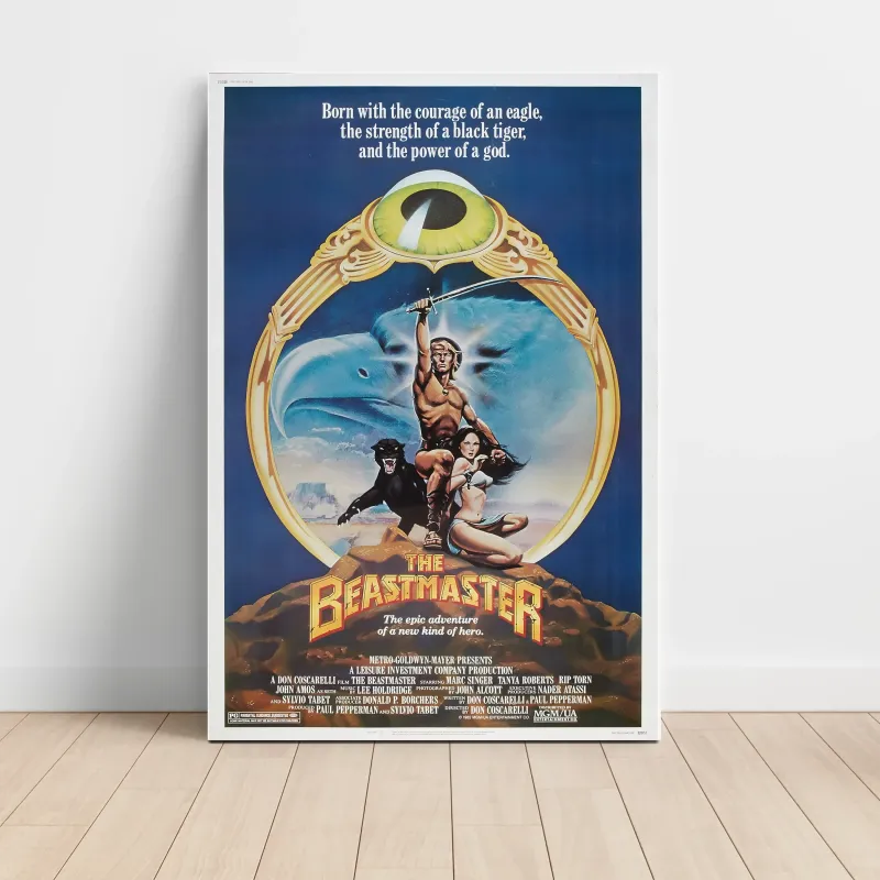 The Beastmaster (1982) Fine Art Movie Poster