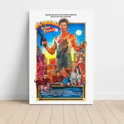 Big Trouble in Little China (1986) Fine Art Movie Poster