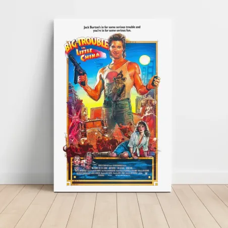 Big Trouble in Little China (1986) Fine Art Movie Poster