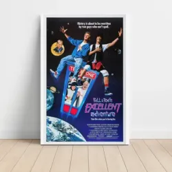 Bill & Ted's Excellent Adventure (1989) Fine Art Movie Poster