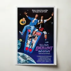 Bill & Ted's Excellent Adventure (1989) Fine Art Movie Poster