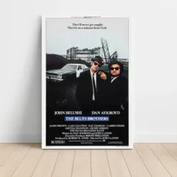 The Blues Brothers (1980) Fine Art Movie Poster