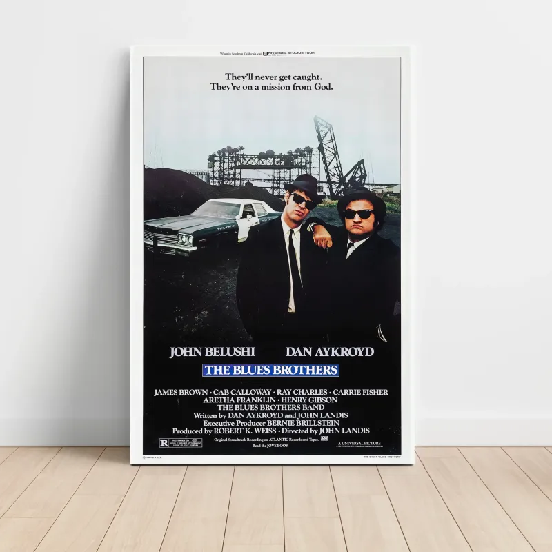 The Blues Brothers (1980) Fine Art Movie Poster