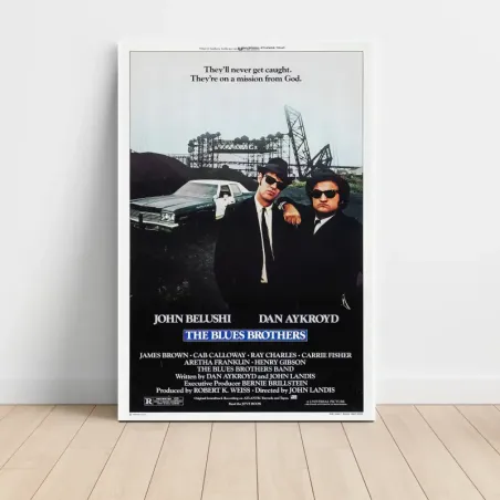 The Blues Brothers (1980) Fine Art Movie Poster