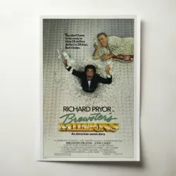 Brewster's Millions (1985) Fine Art Movie Poster